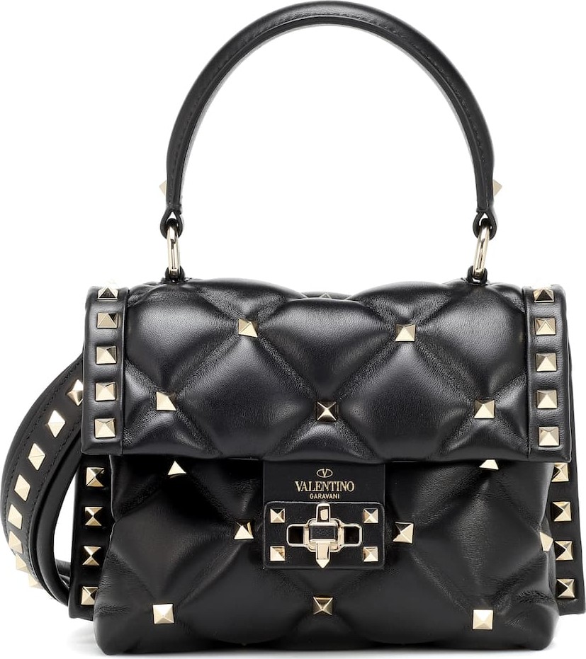 Valentino Valentino Garavani Candystud Mini leather shoulder bag