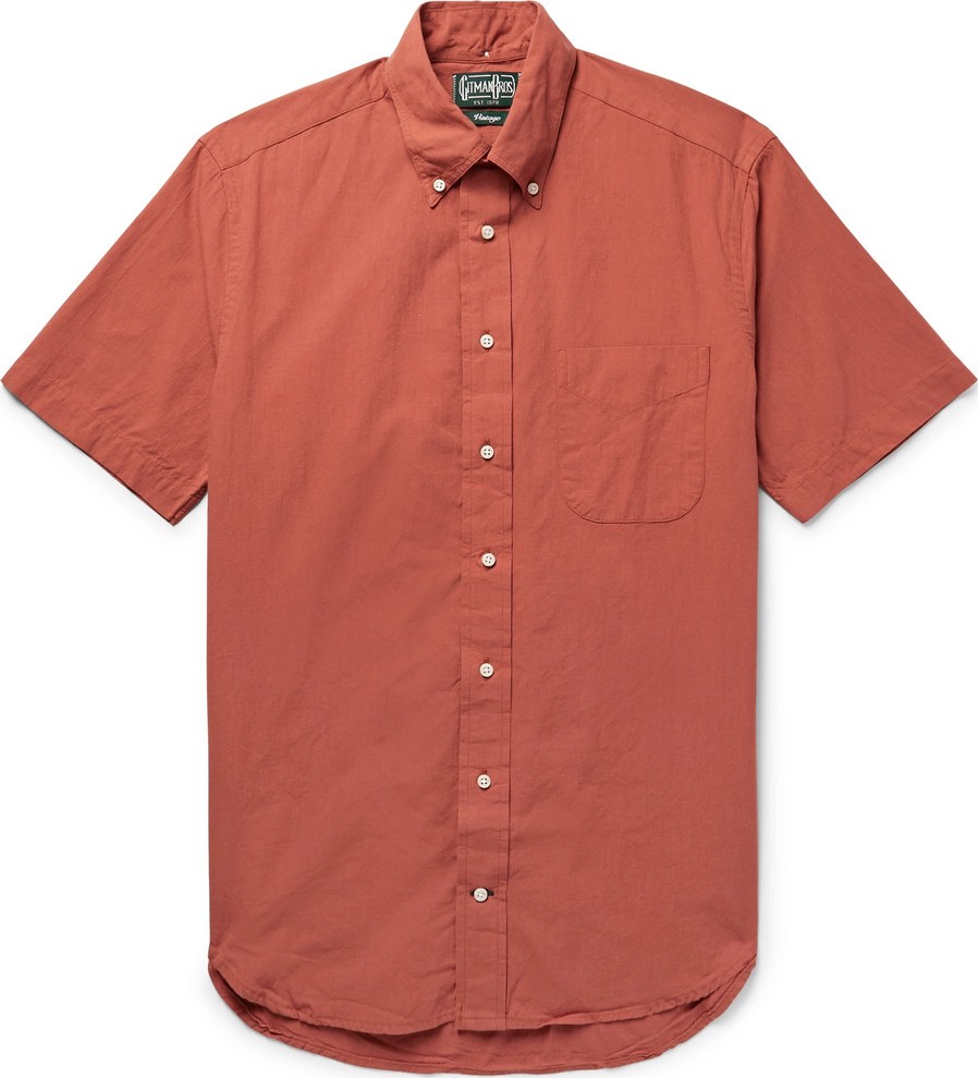 Gitman Vintage Button-Down Collar Cotton Shirt