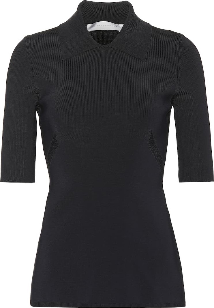 Victoria Beckham Stretch mesh top