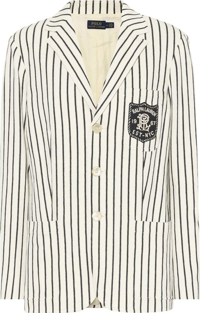 Polo Ralph Lauren Striped cotton blazer