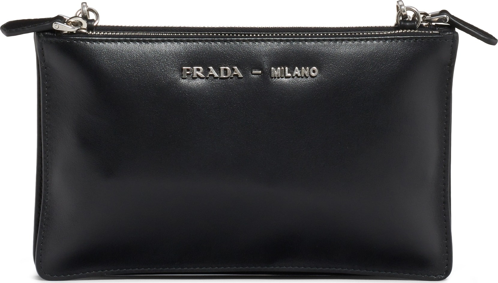 Prada City Calfskin Leather Crossbody Bag