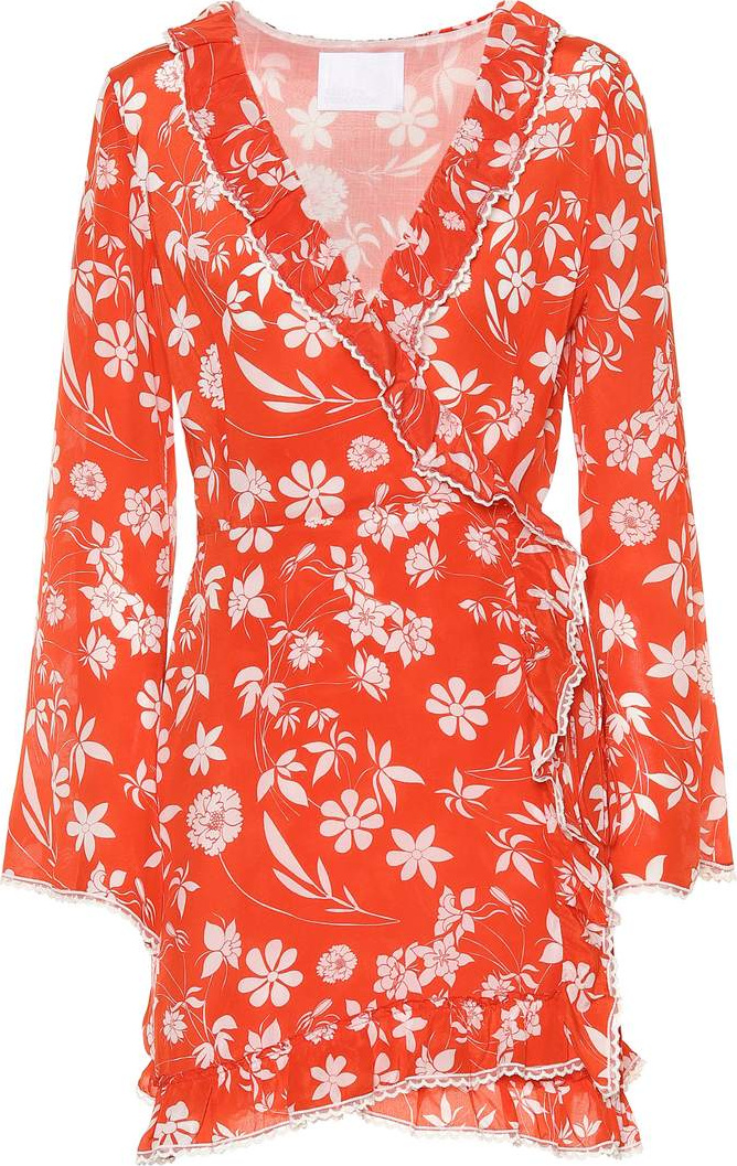 Athena Procopiou Farah silk minidress