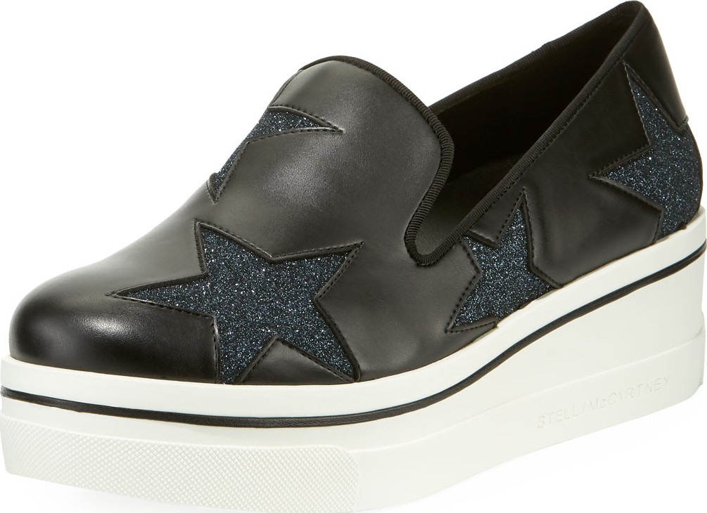 Stella McCartney Binx Star Platform Sneakers
