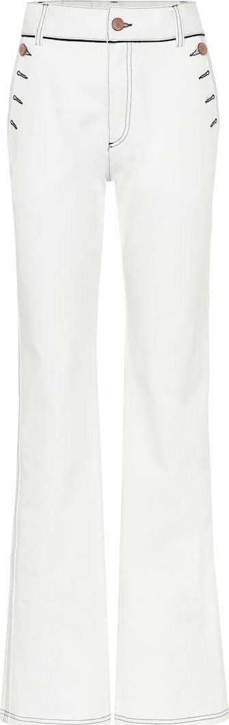 See By Chloé High-rise flared jeans