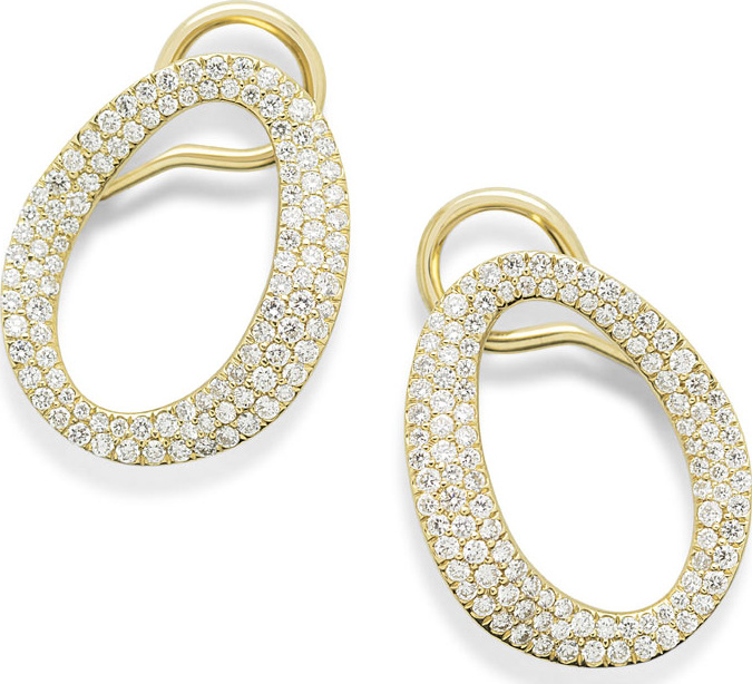 IPPOLITA Cherish Small Link Earrings with Diamonds