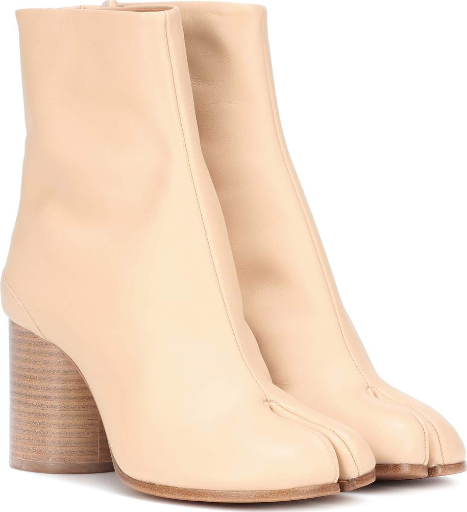 Maison Margiela Tabi leather ankle boots