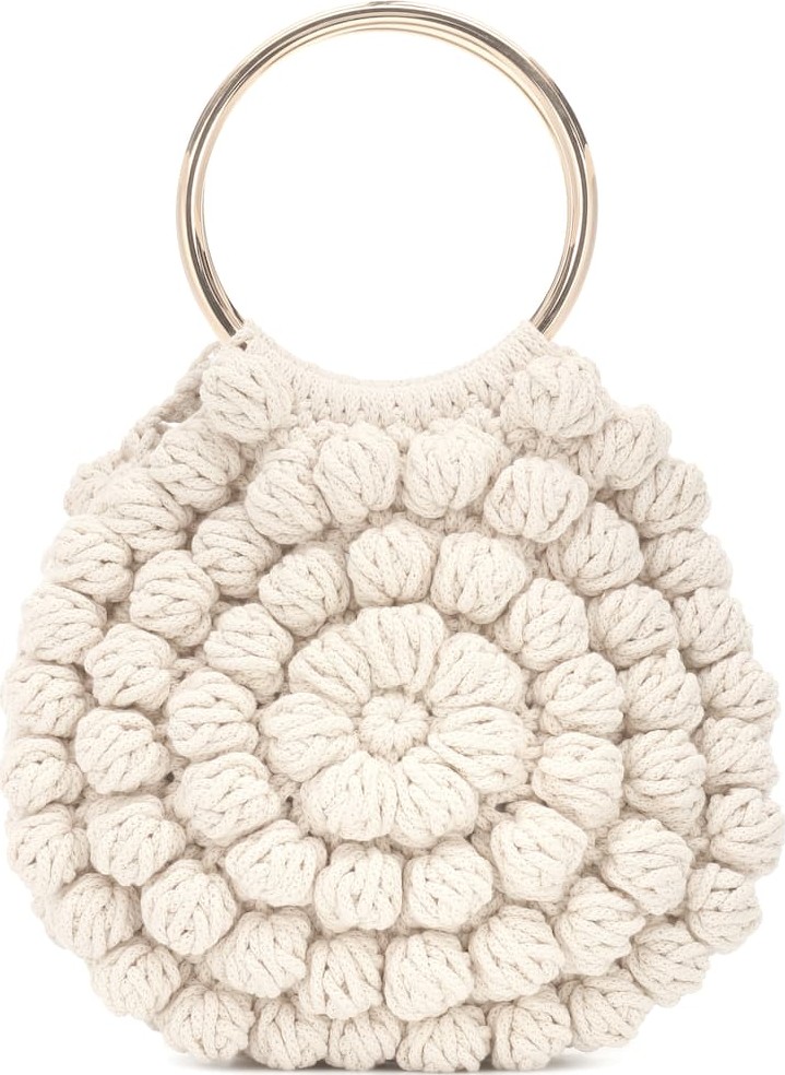 Ulla Johnson Lia crochet cotton tote
