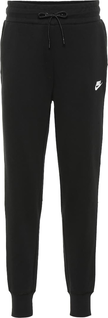 Nike Cotton-blend trackpants