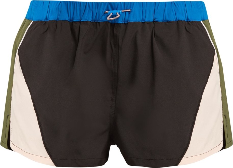 The Upside Colour-block running shorts