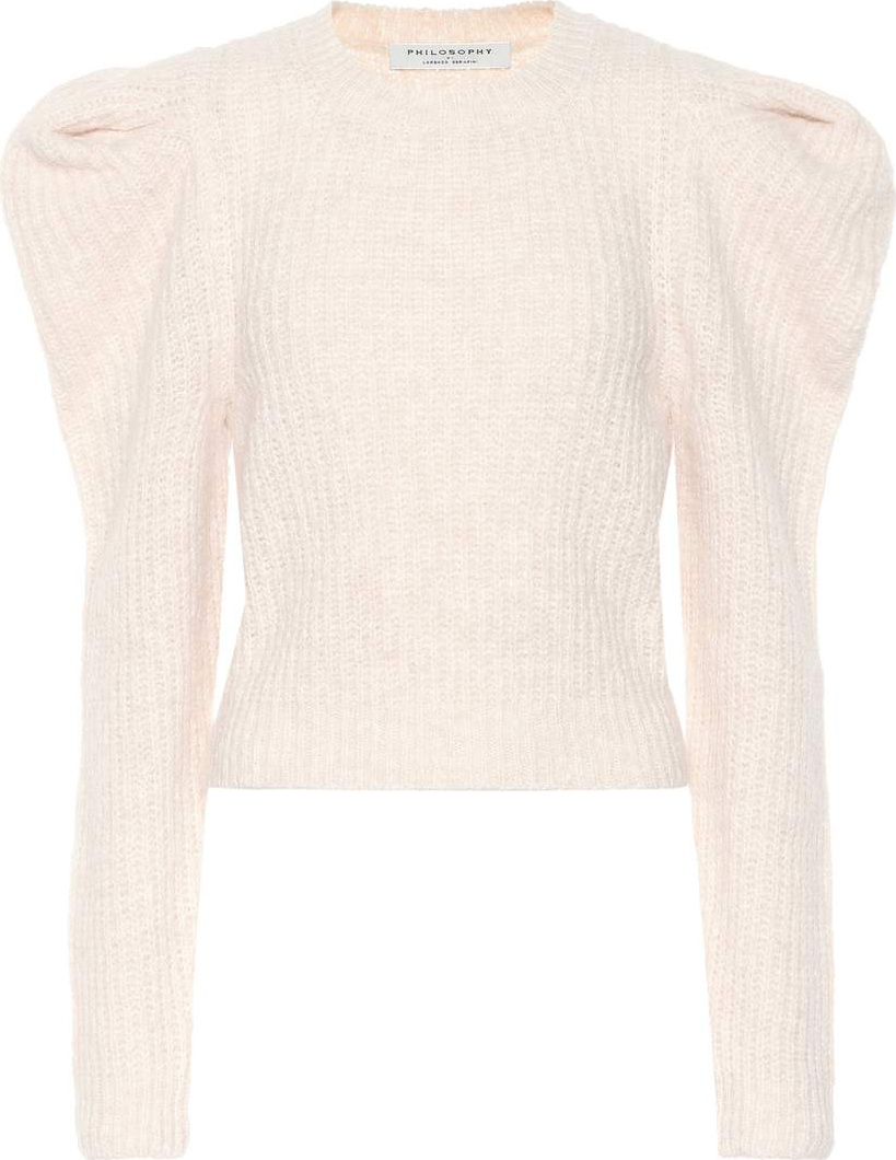 Philosophy Di Lorenzo Serafini Alpaca and wool-blend sweater