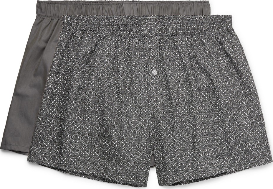 Hanro Two-Pack Cotton Boxer Shorts