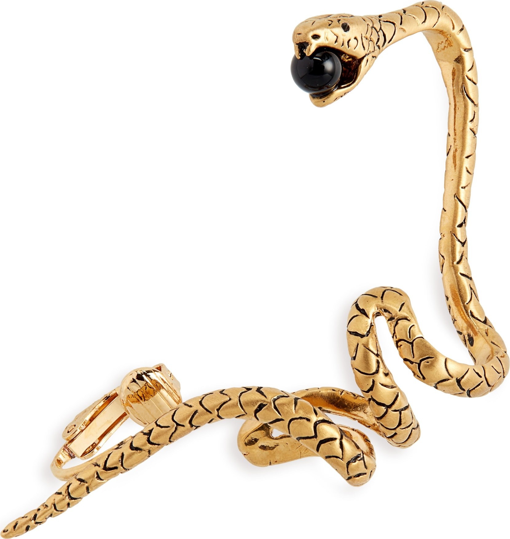 Saint Laurent Jeweled Snake Ear Cuff