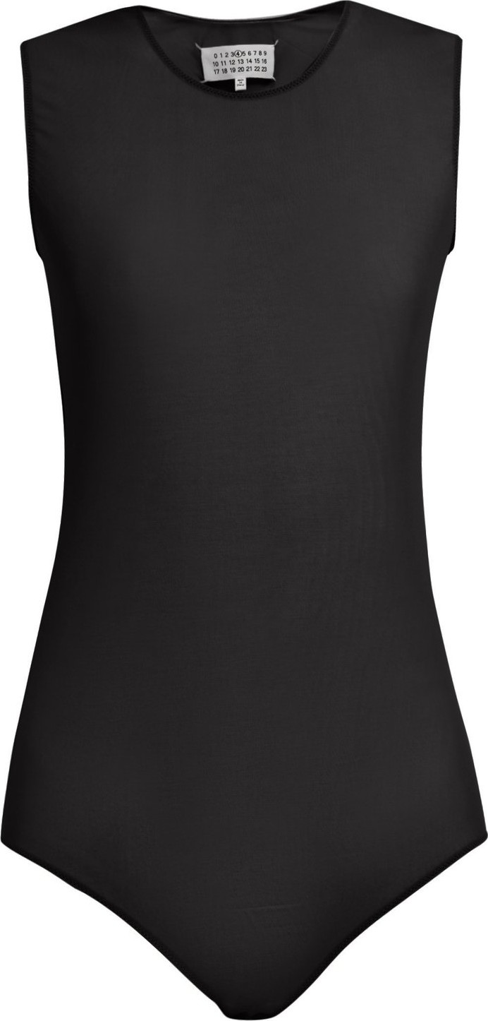 Maison Margiela Sleeveless stretch bodysuit