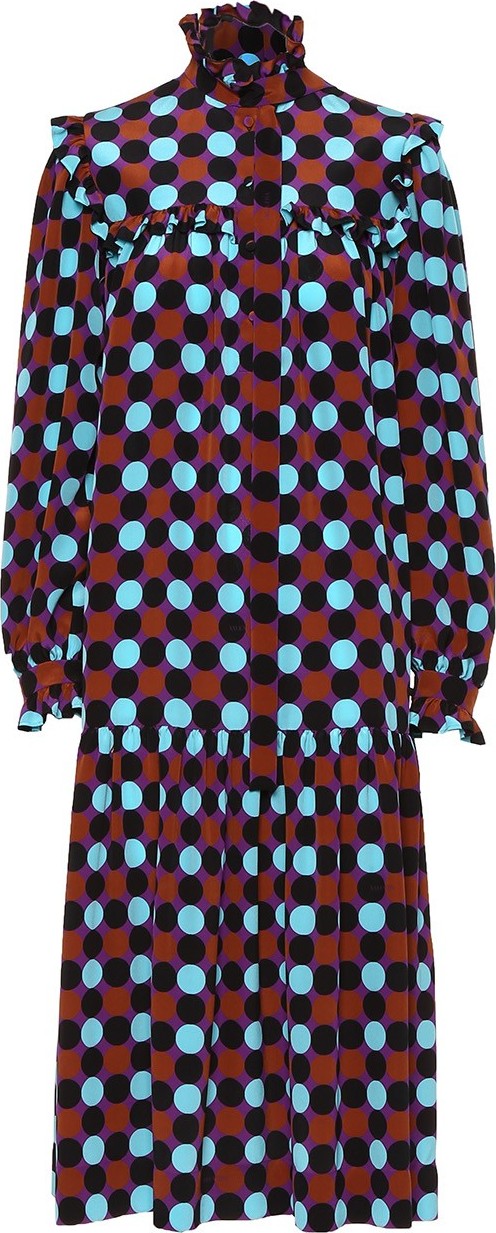 Valentino Multicolor Dots Dress