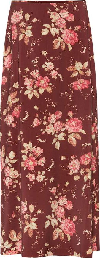 Zimmermann Unbridled Contour printed skirt