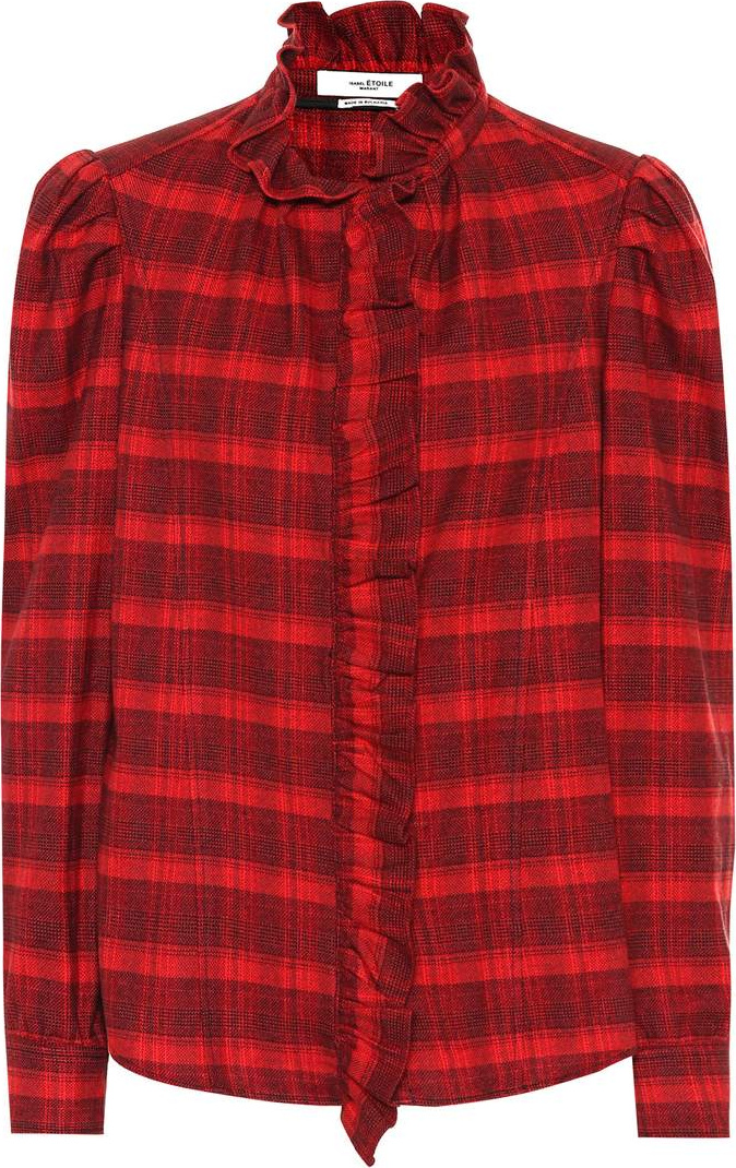 Isabel Marant Etoile Dules checked cotton shirt