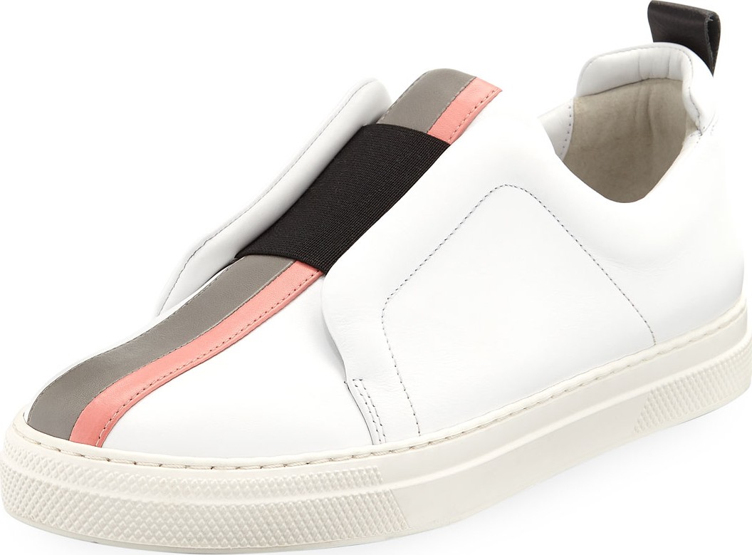 Pierre Hardy Slider Platform Leather Sneakers