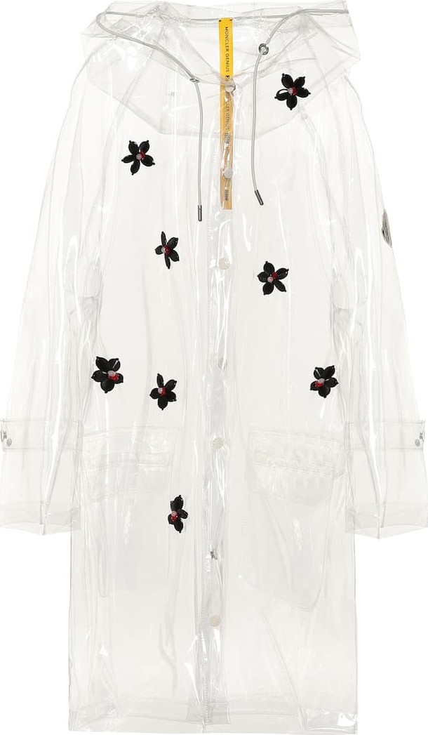 Moncler Genius 4 MONCLER SIMONE ROCHA embellished raincoat