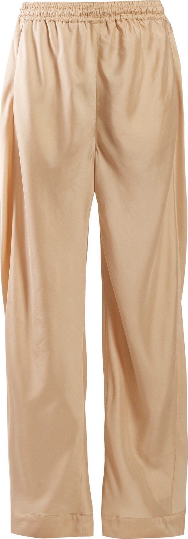 Chloe High-rise straight-leg twill trousers