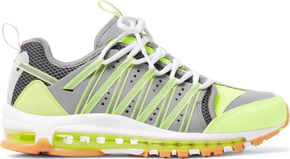 Nike + CLOT Zoom Haven 97 Leather and Mesh Sneakers