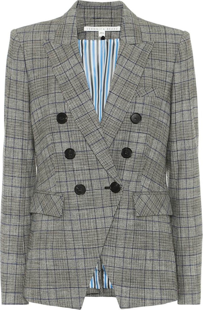 Veronica Beard Dickey checked blazer