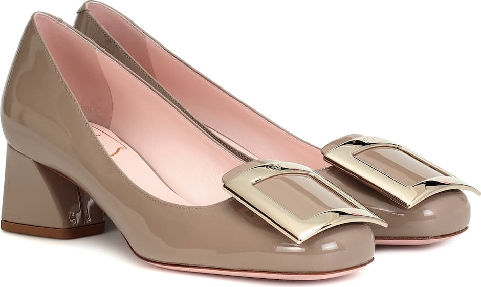 Roger Vivier Très Vivier patent leather pumps