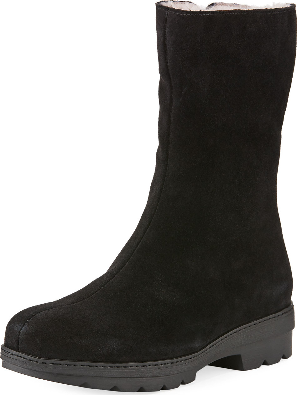 La Canadienne Vogue Waterproof Suede  Mid-Calf Boots