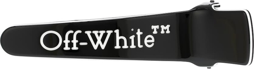Off White Logo hair clip