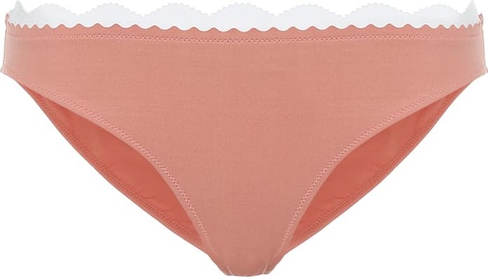 Stella McCartney Scalloped bikini bottoms