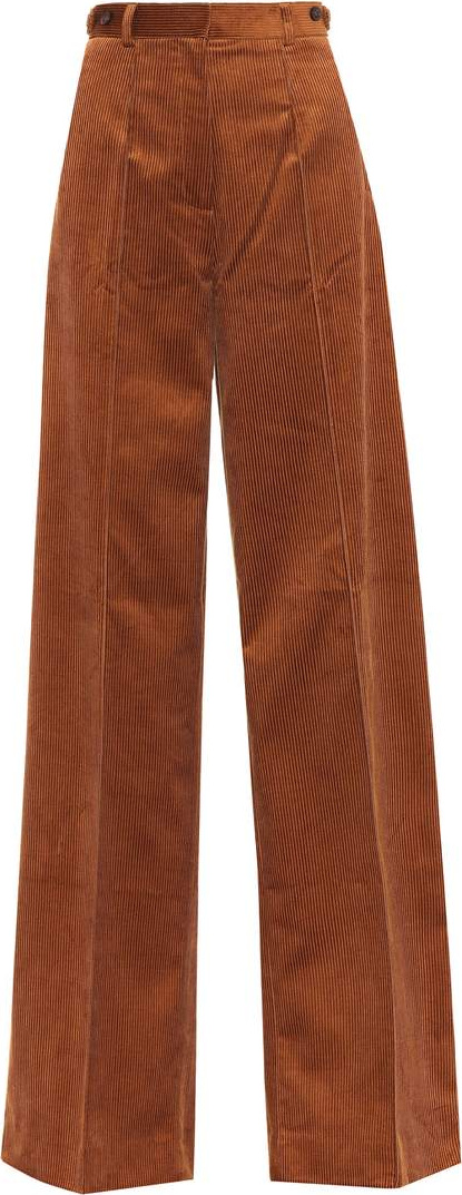 Rokh Wide-leg corduroy pants