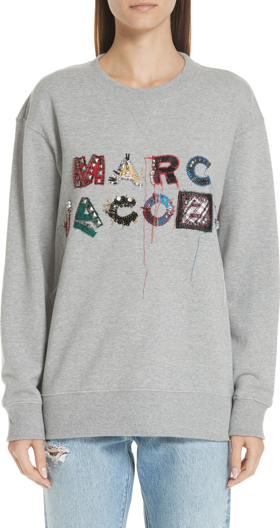 MARC JACOBS Logo Embellished Sweatshirt