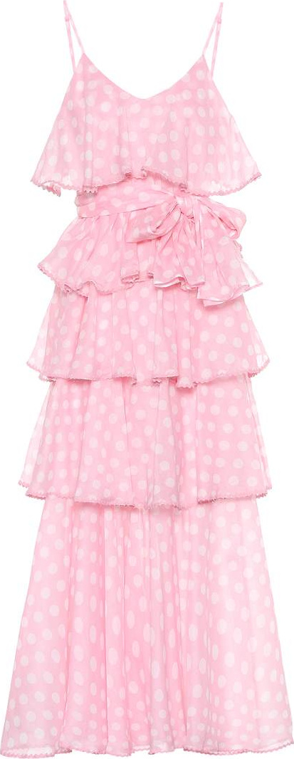 Lisa Marie Fernandez Imaan polka-dot cotton maxi dress