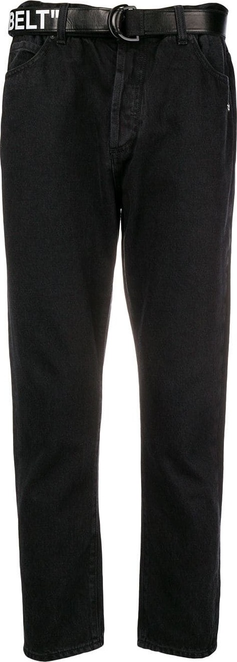 Off White low crotch jeans