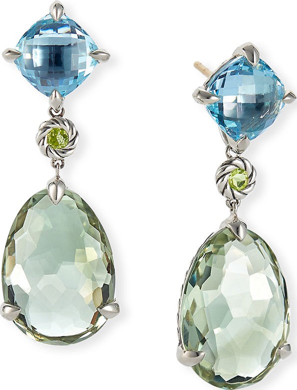 David Yurman Chatelaine Triple Drop Earrings