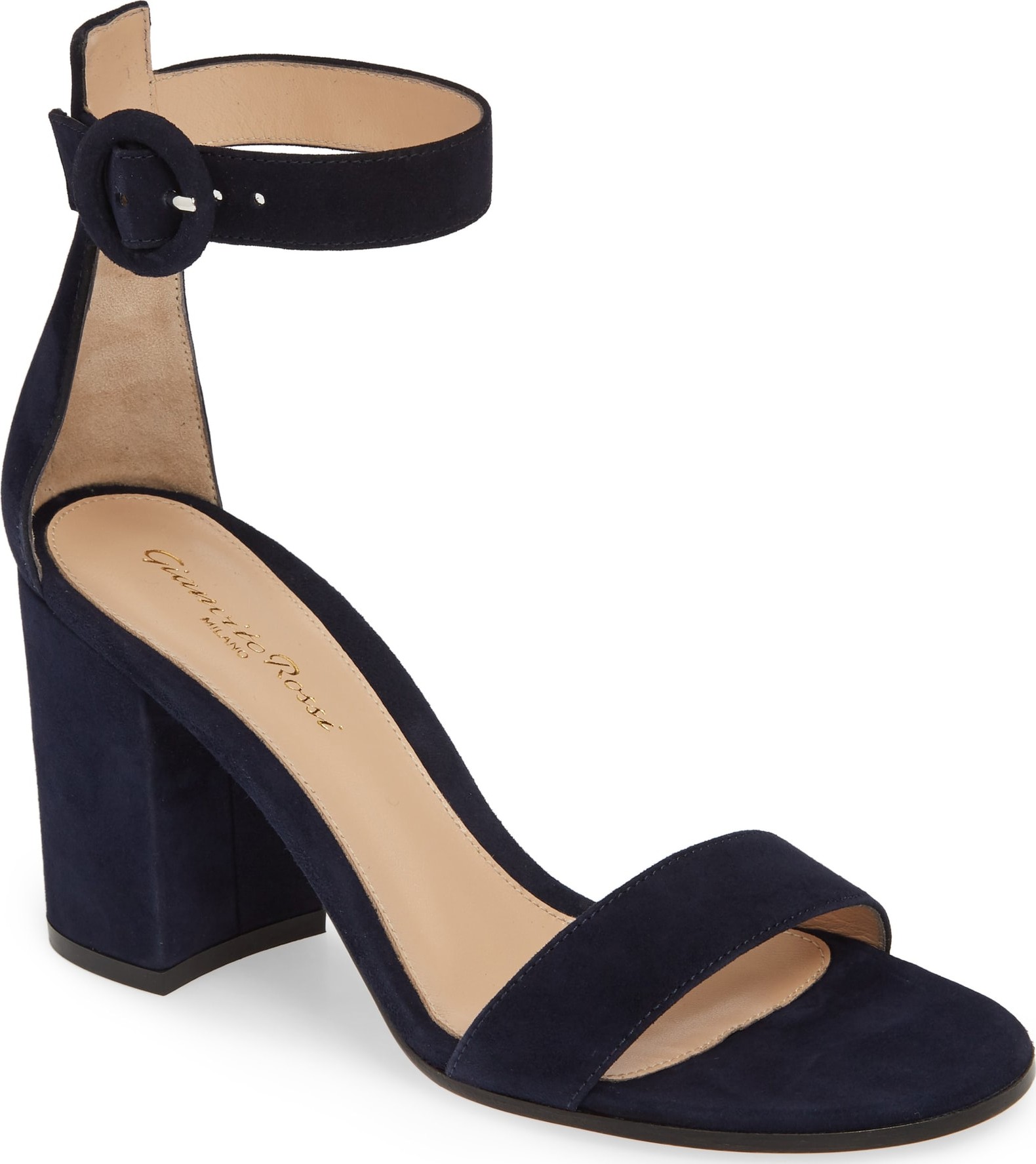 Gianvito Rossi Block Heel Sandal