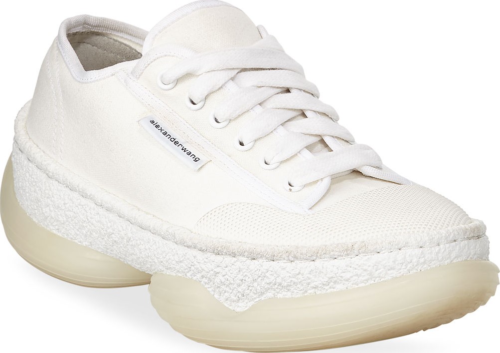 Alexander Wang A1 Low-Top Canvas Sneakers