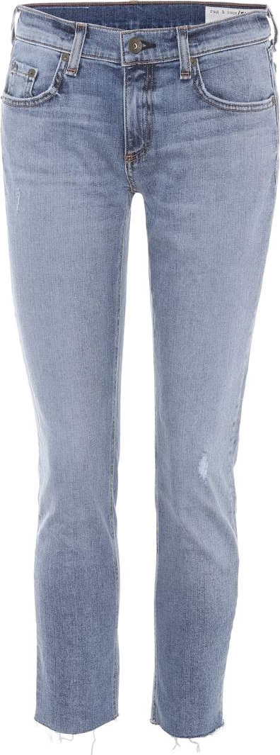 Rag & Bone Dre cropped slim boyfriend jeans