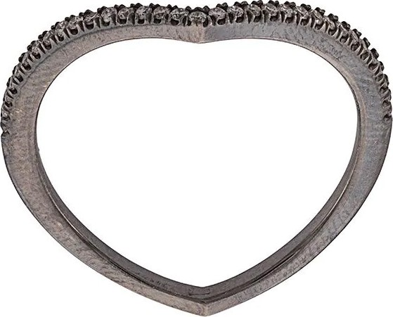 Eva Fehren Private ring 18kt blackened white gold