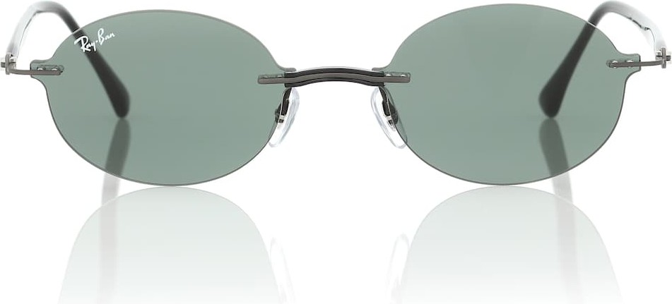 Ray Ban RB3547N oval sunglasses