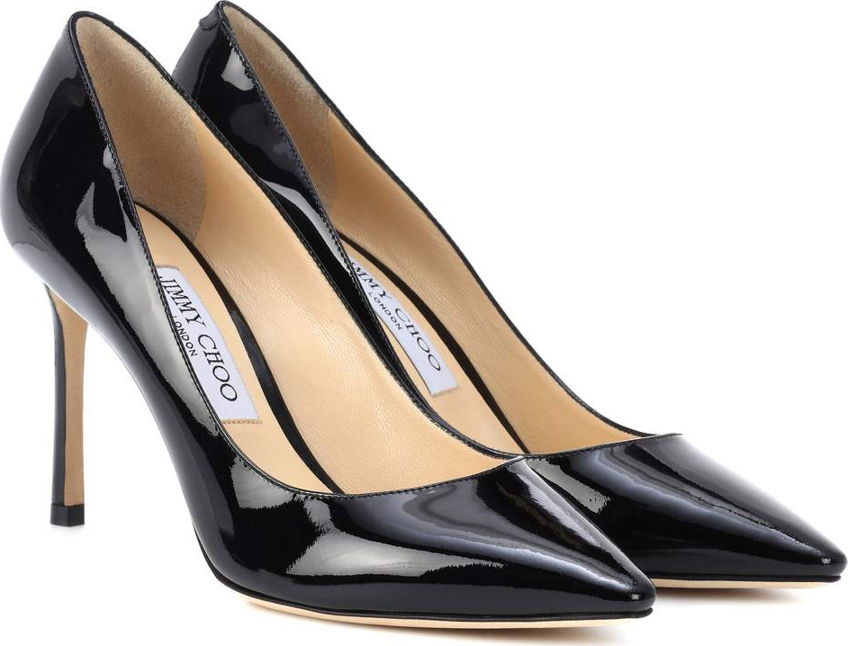 Jimmy Choo Romy 85 patent leather pumps