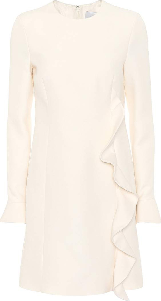 Valentino Wool and silk-blend dress