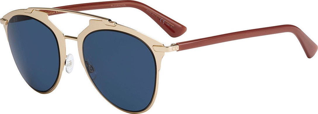 Dior Mirrored Metal Sunglasses