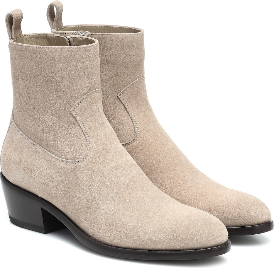 Jimmy Choo x KAIA K-Jesse suede ankle boots