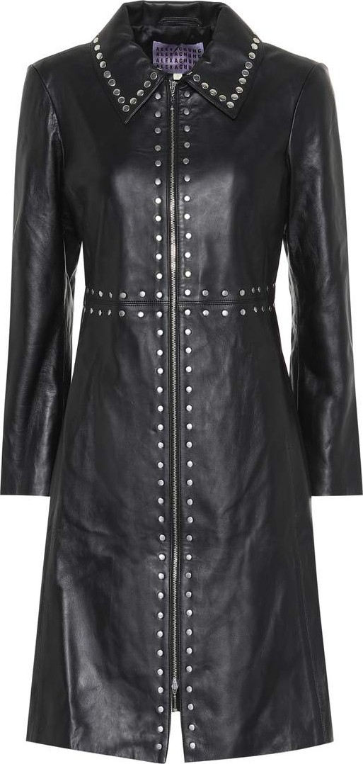 Alexachung Embellished leather coat