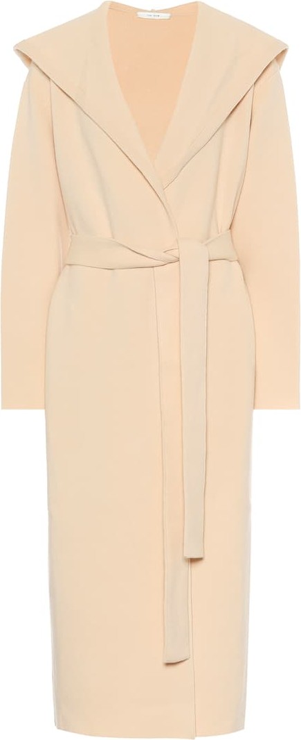 THE ROW Eliona felted wool-blend coat