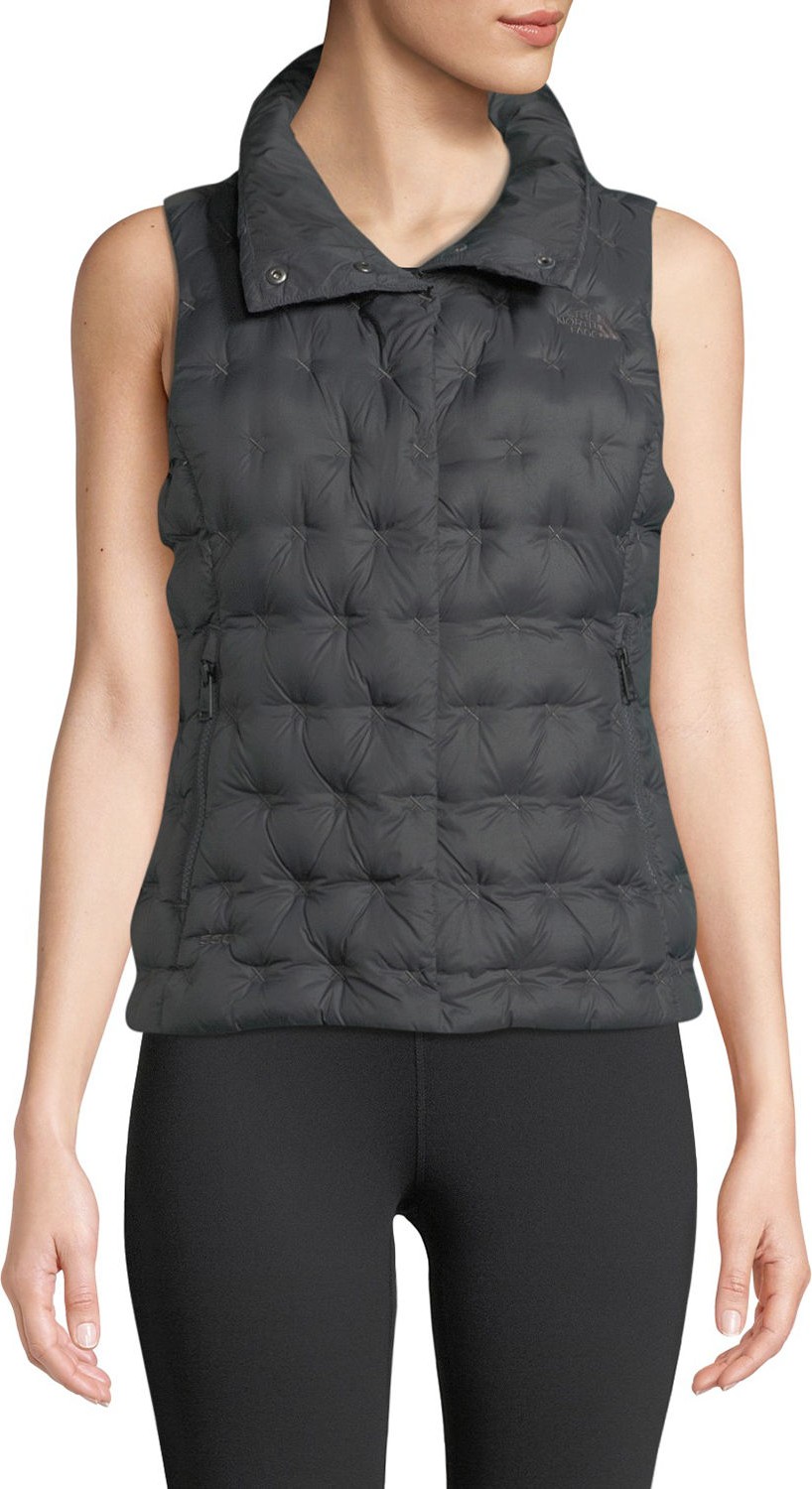 The North Face Holladown Zip-Front Crop Vest