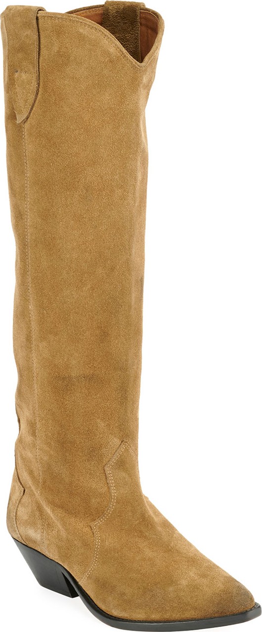 Isabel Marant Denvee Suede Knee Boots