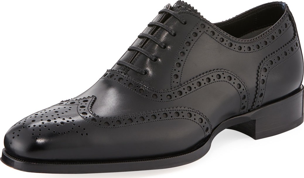 TOM FORD Formal Lace-Up Brogue Shoe