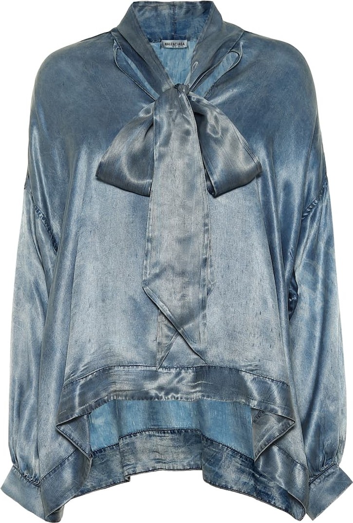 Balenciaga Satin blouse