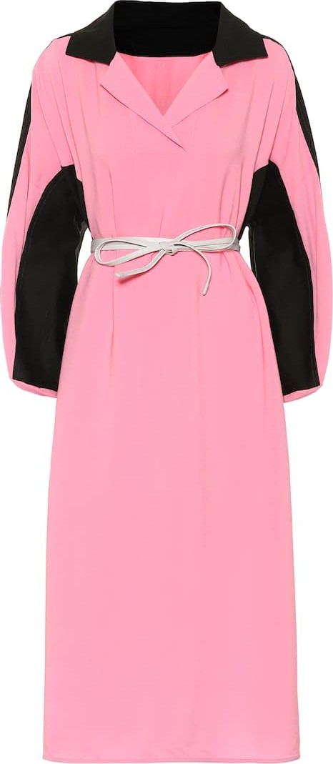 Marni Cotton and linen midi dress